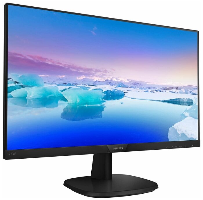 Philips Монитор 21.5 Philips 223V7QSB(00/01) 1920x1080, черный (D-Sub, DVI)