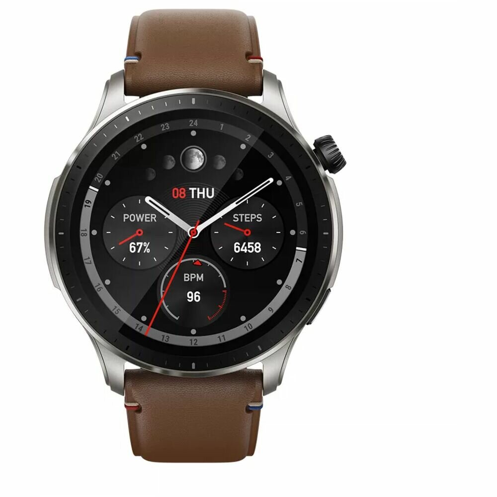 Умные часы Amazfit GTR 4 Brown Leather
