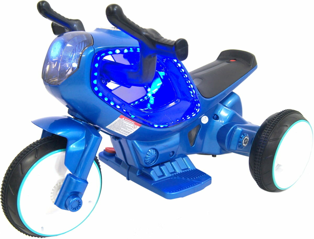 RIVERTOYS детский мотоцикл Moto HC-1388 - синий