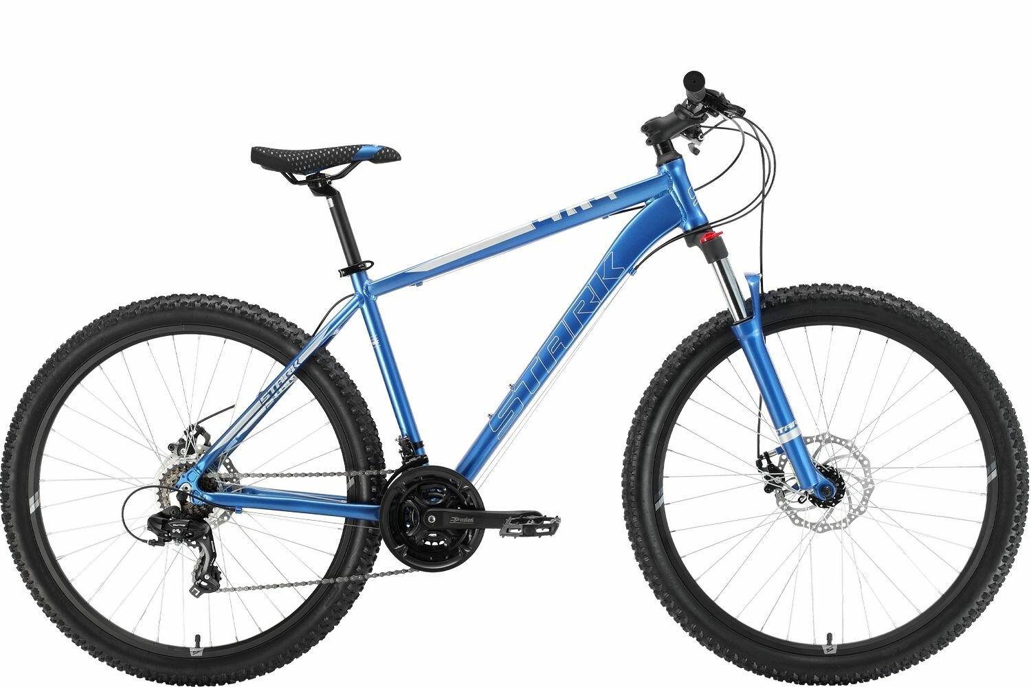 Велосипед Stark Hunter 27.2 D (2022) (Велосипед Stark'22 Hunter 27.2 D синий/никель 18", HQ-0005038)