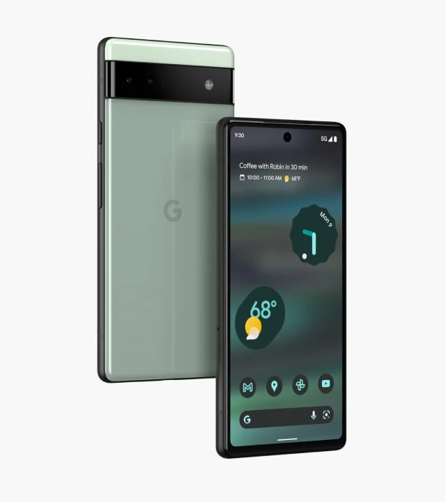 Смартфон Google Pixel 6a 5G 6/128GB Sage (Global: USA, EU)