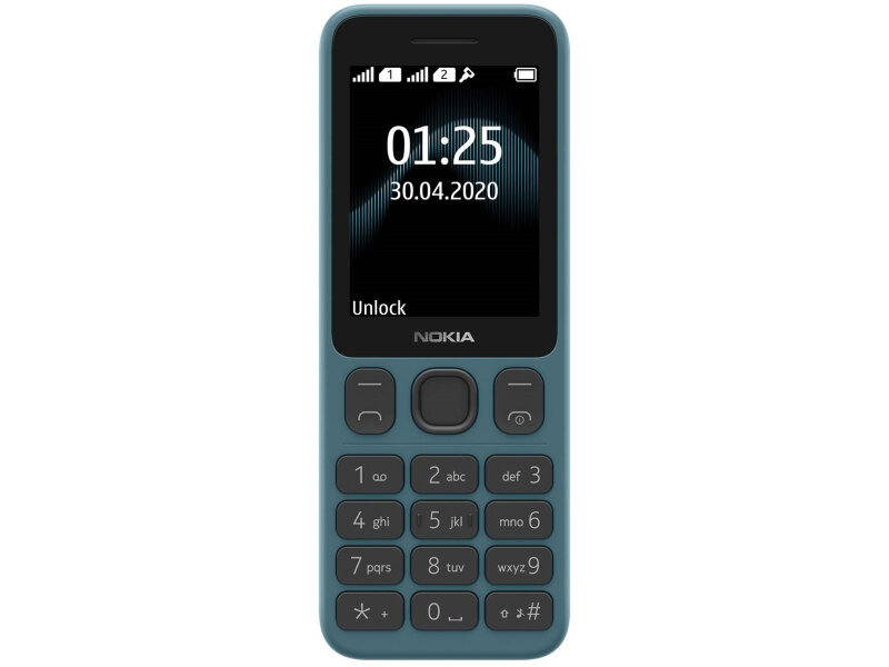 Сотовый телефон Nokia 125 Dual Sim Blue