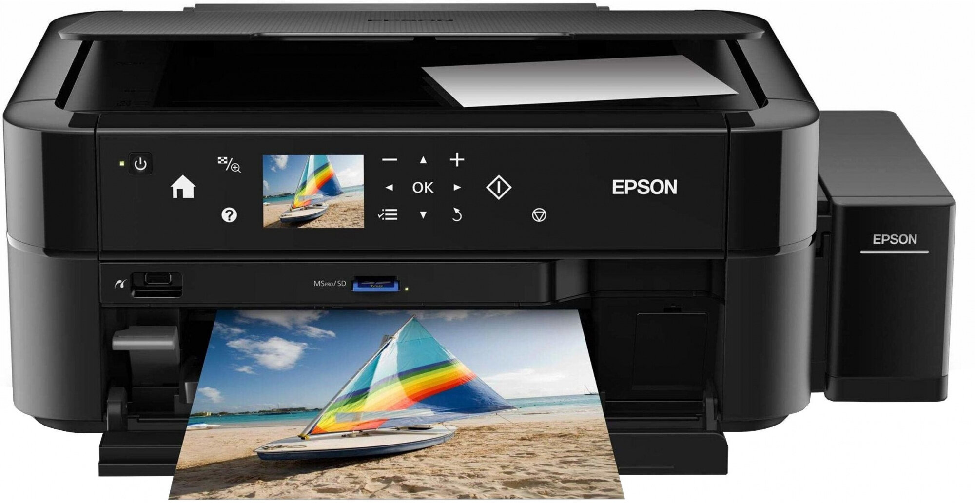 EPSON МФУ струйный Epson L850 (L850/C11CE31505) A4 USB черный L850/C11CE31505