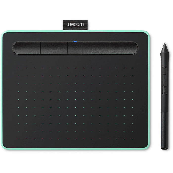 Планшет для рисования WACOM Intuos Bluetooth Small ( CTL-4100WLE-N ) Фисташковый