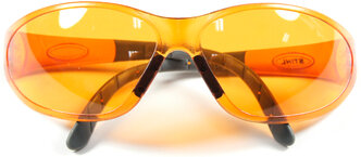 Очки защитные STIHL Contrast, оранжевые для измельчителя садового электрического CHAMPION SH-251