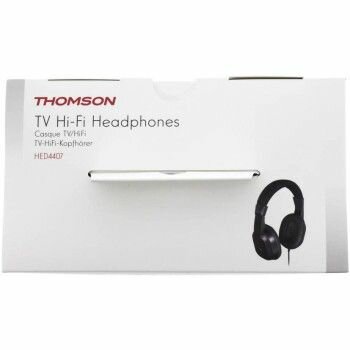 Наушники мониторы Thomson HED4407 TV Hi-Fi 8м черный проводные (оголовье)