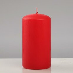 Trend Decor Candle Свеча - цилиндр "Колор", 7?13 см, красный