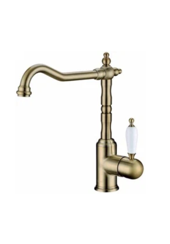 Смеситель для раковины Boheme MEDICI Ripresa MURANO 301-MR-W высокий, бронза