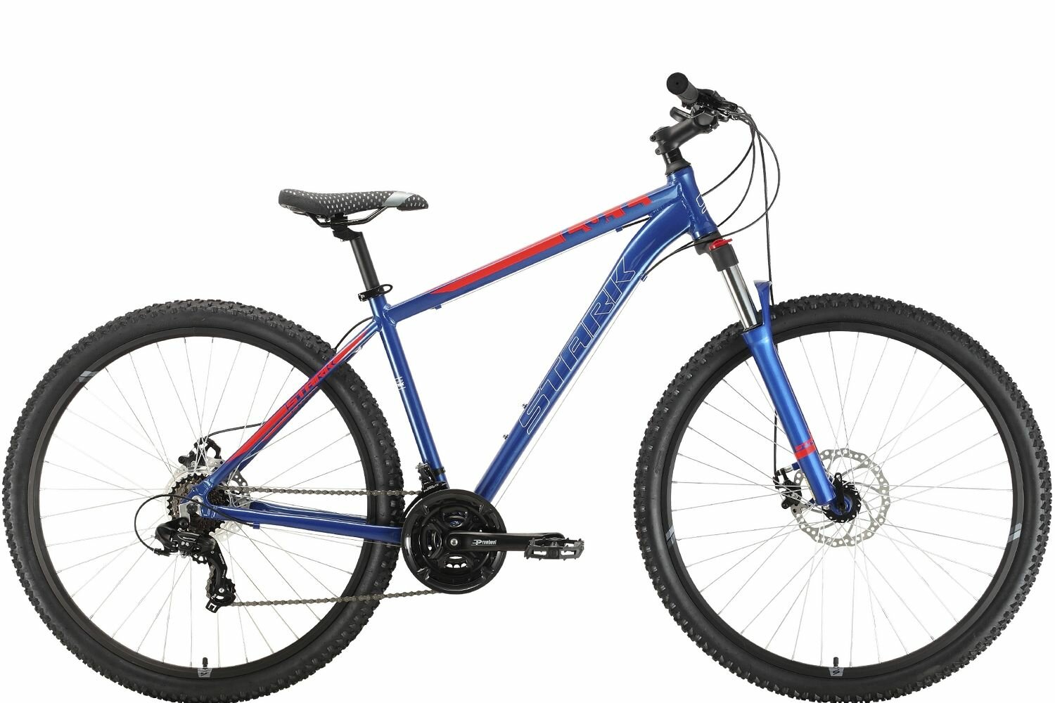 Велосипед Stark Hunter 29.2 D (2022) (Велосипед Stark'22 Hunter 29.2 D голубой/красный 18", HQ-0005024)