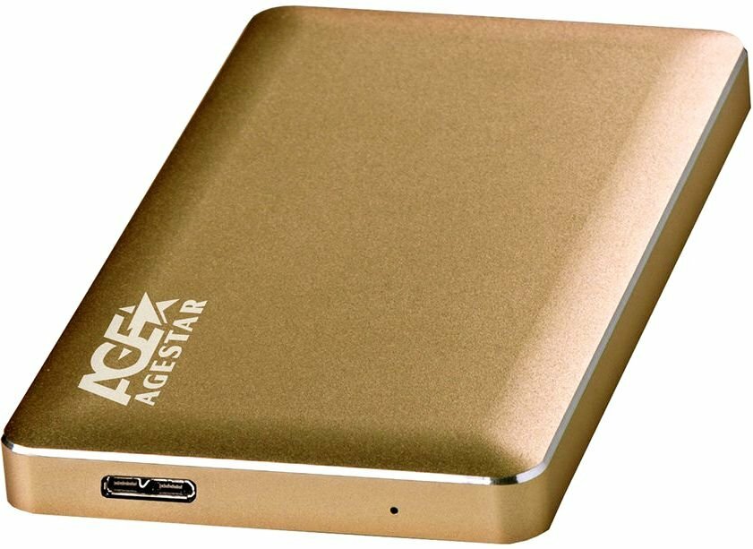 Внешний корпус для HDD AgeStar 3UB2A16 Gold