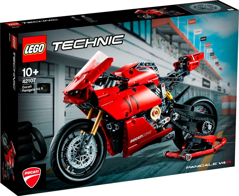 Конструктор Ducati Panigale V4 R Lego Technic 42107-L