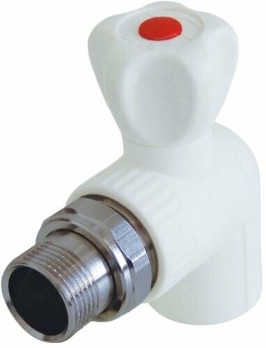 фото Kalde Кран прямой шаровой с накидной гайкой 25х3/4" (3242-VRE-250C01)