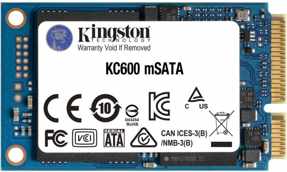 Накопитель SSD 512 ГБ Kingston KC600 SKC600MS/512G