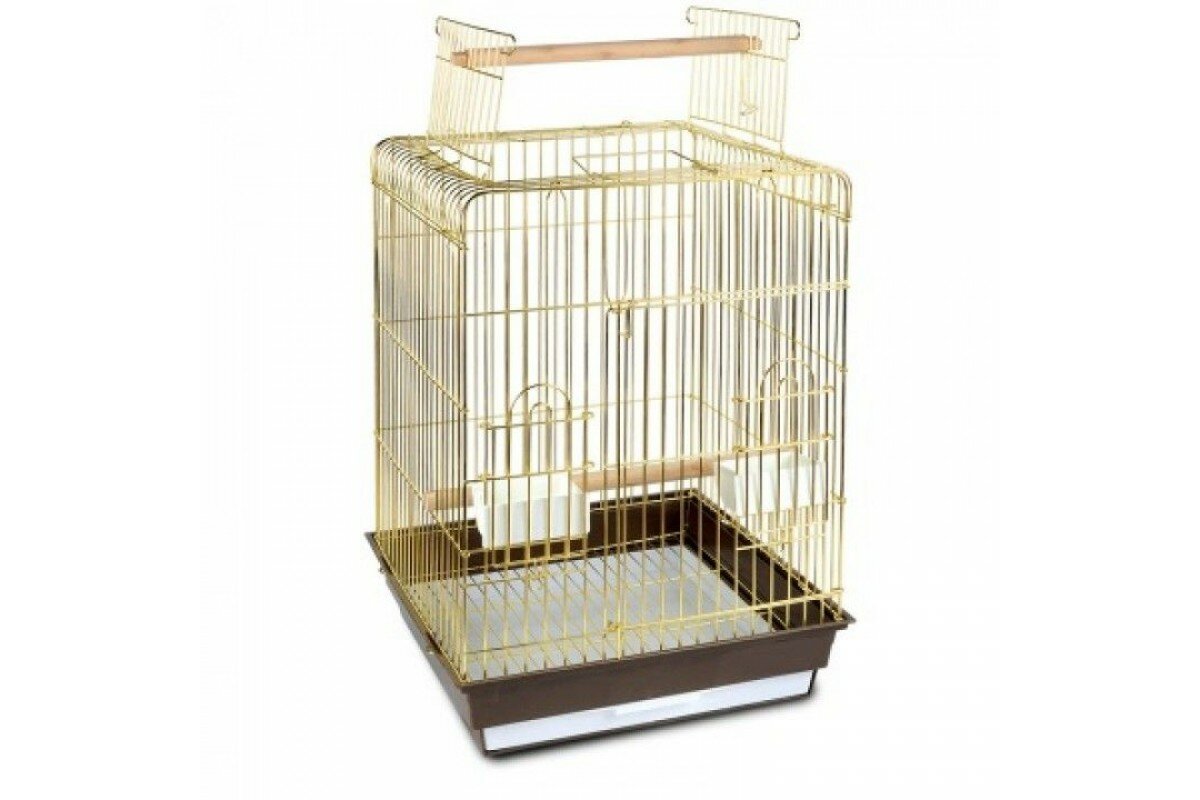 Клетка для птиц Golden cage 904G, размер 47х47х66см, прутья 3 мм (новинка)