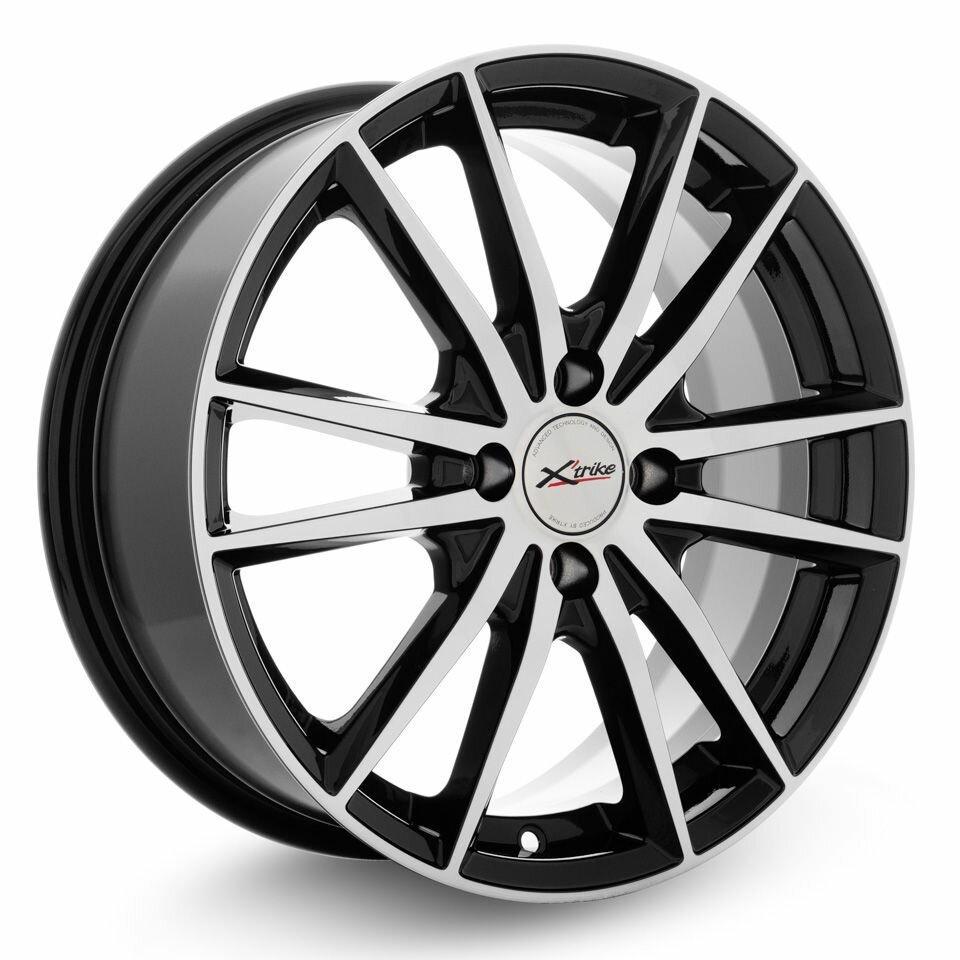 X"trike X-129 6,5x16/4x100 ET36 DIA 67,1 BK/FP