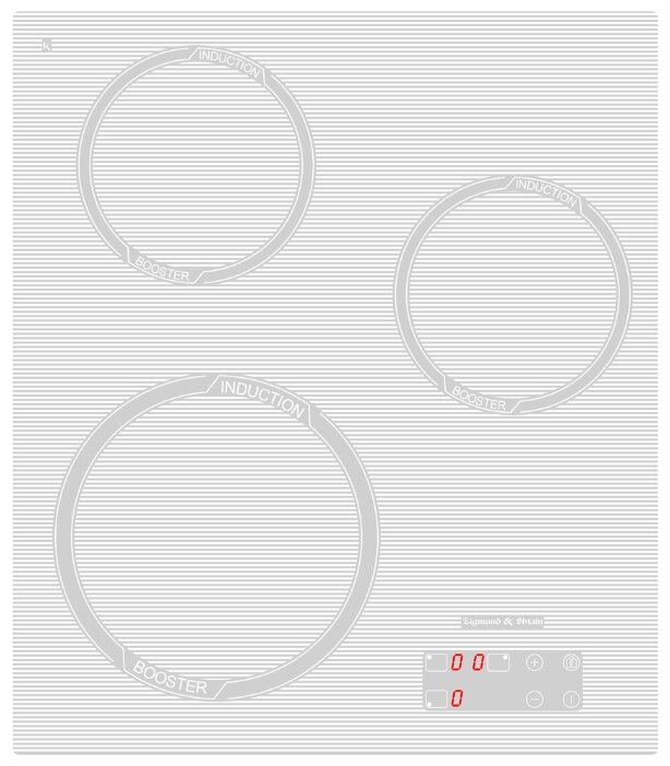 Индукционная варочная поверхность Zigmund Shtain CIS 029.45 WX