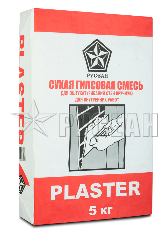 Гипсовая штукатурка PLASTER 5 кг