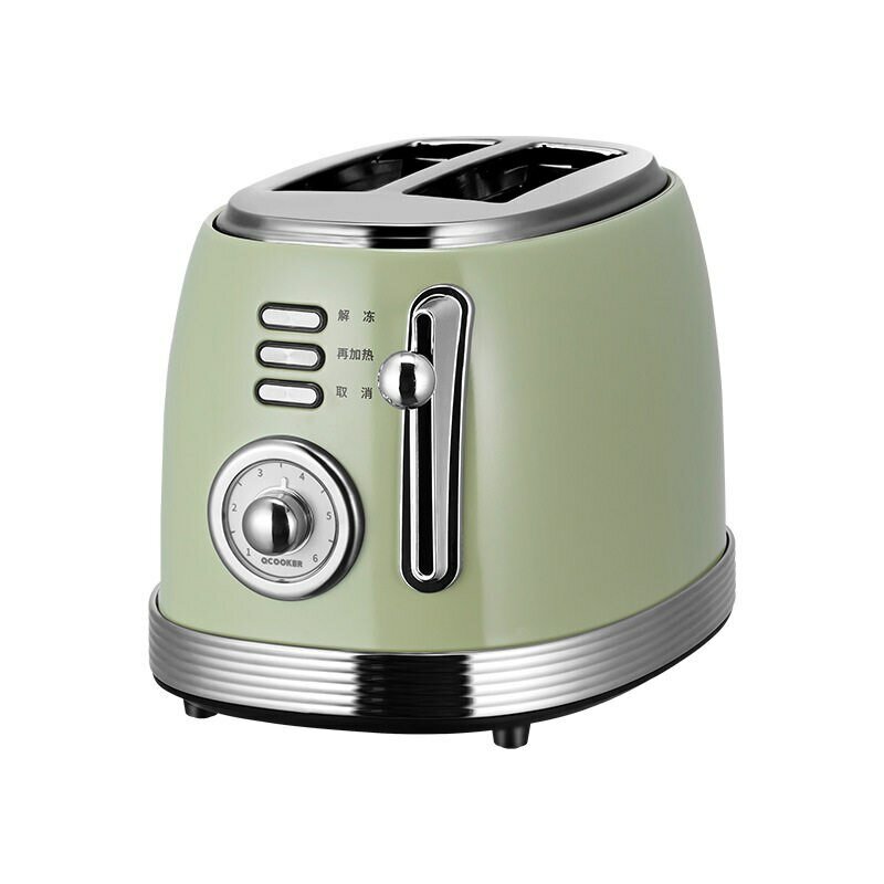 Тостер-гриль Ocooker Small Retro Toaster (Green)