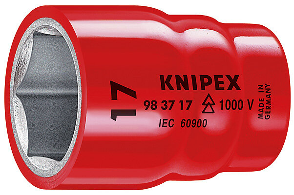 Торцовая головка для винтов с шестигранной головкой 3/8 KNIPEX KN-983714