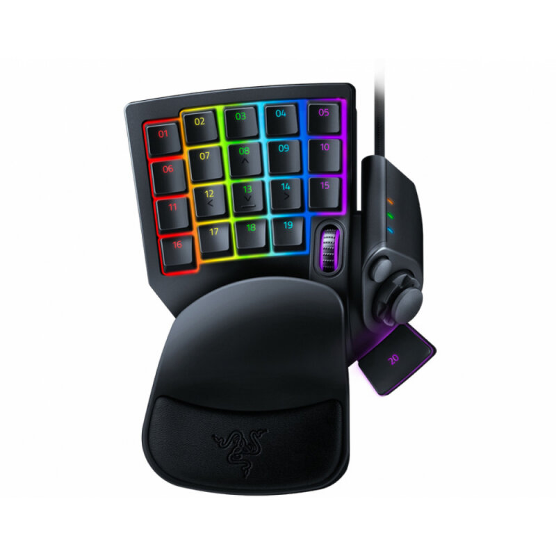 Razer Клавиатура Razer Tartarus Pro RZ07-03110100-R3M1, кейпад, подсветка, черный (USB) (ret)