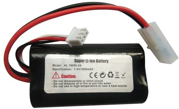 Аккумулятор Heng Long Li-Po 7.4V 1800 mAh - HL-18650-2S (HL-18650-2S)