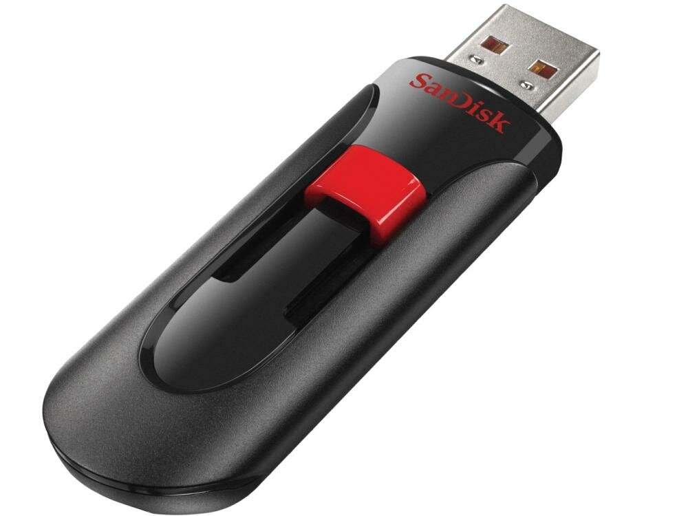 Внешний накопитель 64GB USB Drive USB 2.0 SanDisk Cruzer Glide (SDCZ60-064G-B35)