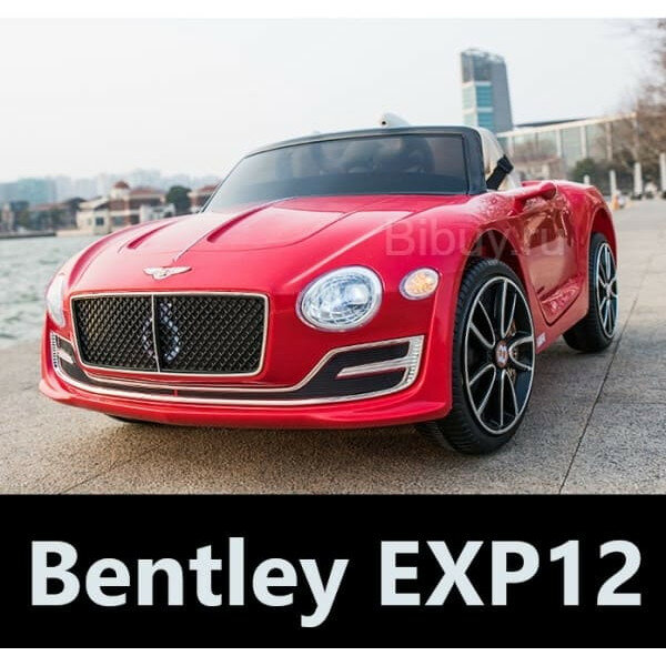 Детский электромобиль Bentley EXP12 (JE1166) красный (RiverToys)