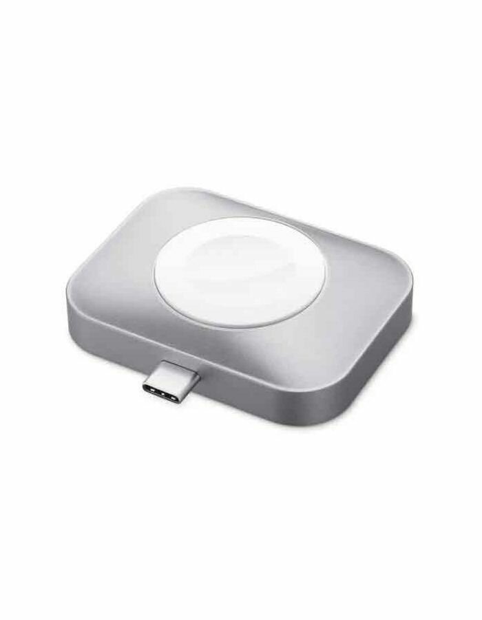 Беспроводная зарядное устройство Satechi USB-C Wireless Charging Dock для AirPods серый космос