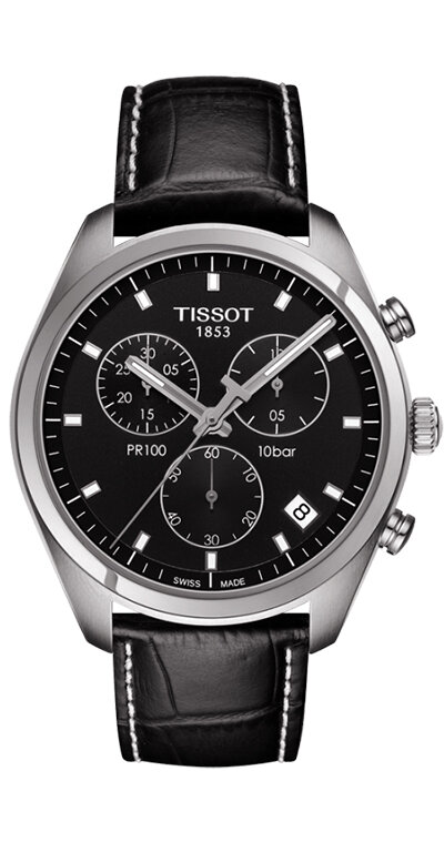Швейцарские мужские часы Tissot T049.T-Classic.PR 100 T101.417.16.051.00