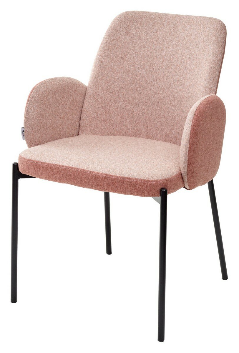 Стул M-City NIKKI VF109 розовый/VF110 брусничный, (2 шт.)