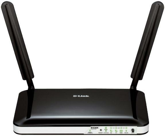 Беспроводной маршрутизатор D-Link DWR-921/E3GR4HD/R3GR4HD 802.11bgn 150Mbps 2.4 ГГц 4xLAN LAN черный