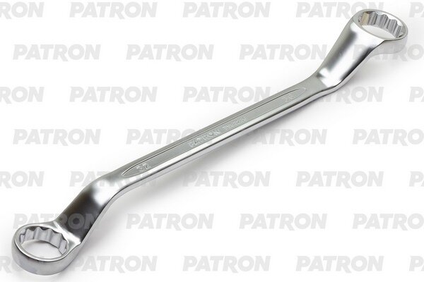 Ключ накидной изогнутый на 45 градусов, 32х36 мм PATRON P-7583236