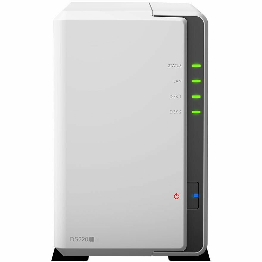 Сетевое хранилище (NAS) Synology (DS220j)