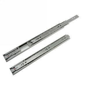 фото Комплект шариковых направляющих полного выдвижения стальной цинк 350х13х45 мм (2 шт.)