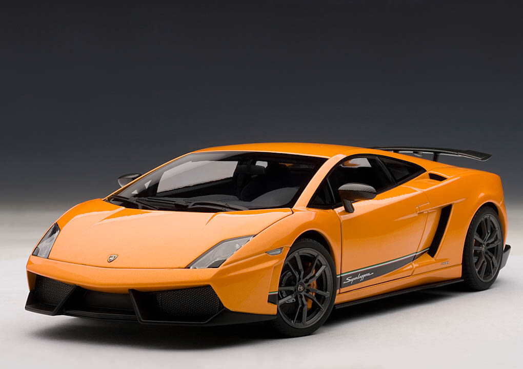 LAMBORGHINI GALLARDO LP570 4 SUPERLEGGERA 2010 ORANGE METALLIC - фотография № 9