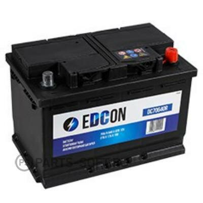 EDCON DC70640R DC70640R_аккумуляторная батарея! 70Ah 640A + справа 278х175х190 B13\