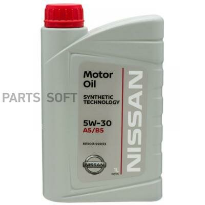 NISSAN Масло моторное синтетическое 5W-30 A5/B5 1L KE90099933