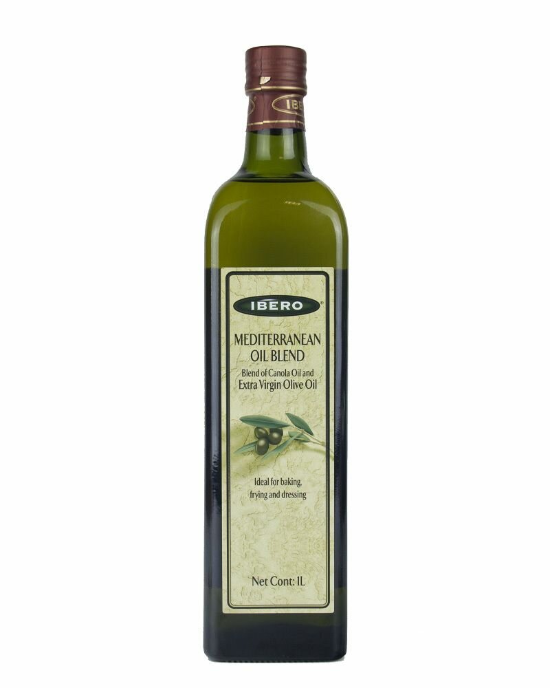 Масло рапсовое Ibero рафинированное с добавлением оливкового масла нерафинированного высшего качества 1 л