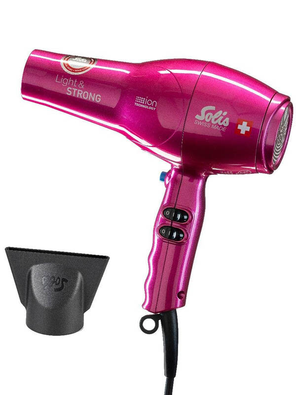 Фен Solis Hair Dryer Pink 442