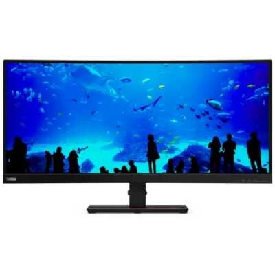 Монитор Lenovo 34" ThinkVision T34w-20 3440x1440 VA 60Гц 4ms Curved R1500 HDMI DisplayPort USB-C