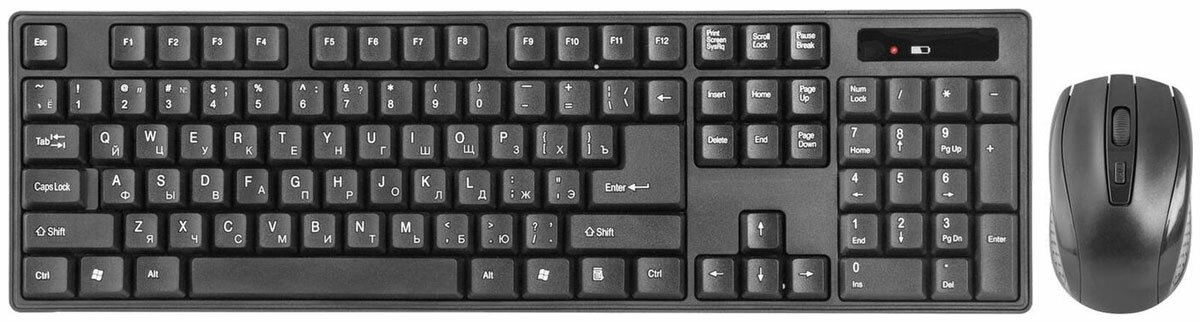 Клавиатура + мышь Defender #1 C-915 RU полноразмерный (45915)