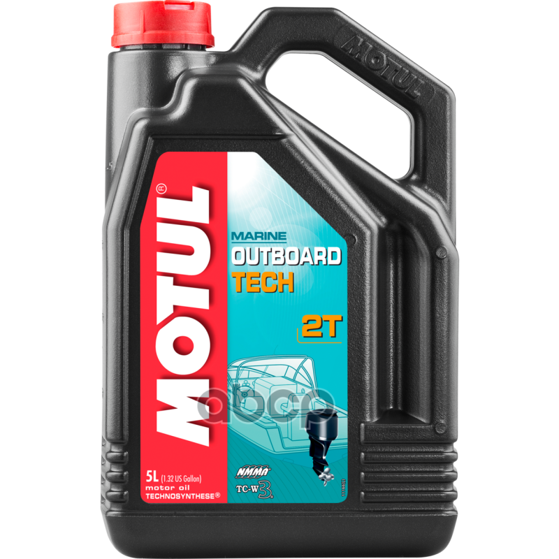 Масло Моторное 2t Motul Outboard Tech 5 Л 101728 MOTUL арт. 101728