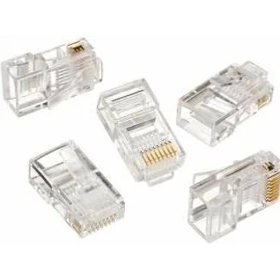 Коннектор Vention RJ45 (8p8c) FTP cat. 6 под витую пару экранированный (50шт.)