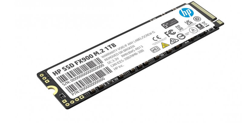 Накопитель HP SSD M.2 FX900 1Tb PCI-E x4, 3D TLC (57S53AA#ABB)