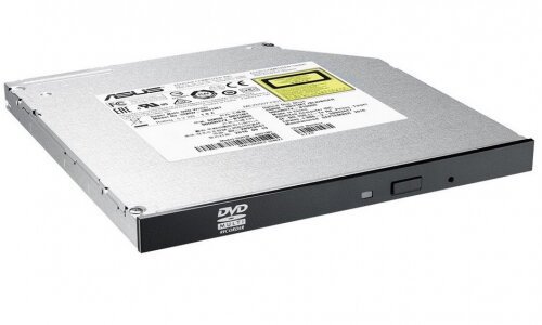 Привод оптический внутренний Asus SDRW-08U1MT/BLK/B/GEN bulk DVD±RW internal slim 9.5mm