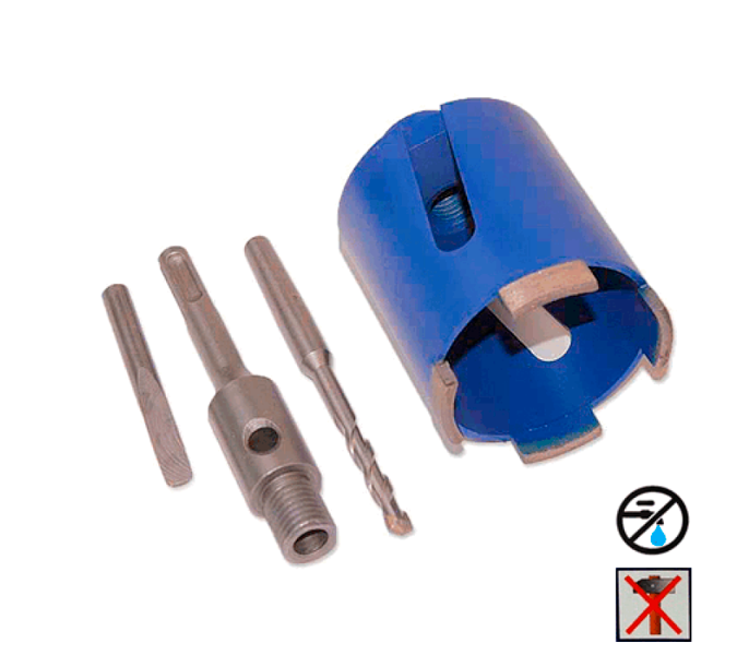 фото СТК-064 Коронка алмазная по бетону SDS+ 65мм безуд.