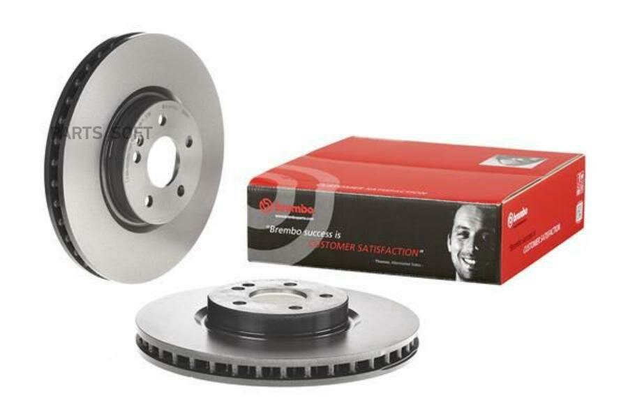 Тормозной диск передний brembo 09.C064.11 для Mercedes-Benz Vito Mercedes-Benz V-класс Mercedes-Benz Marco Polo