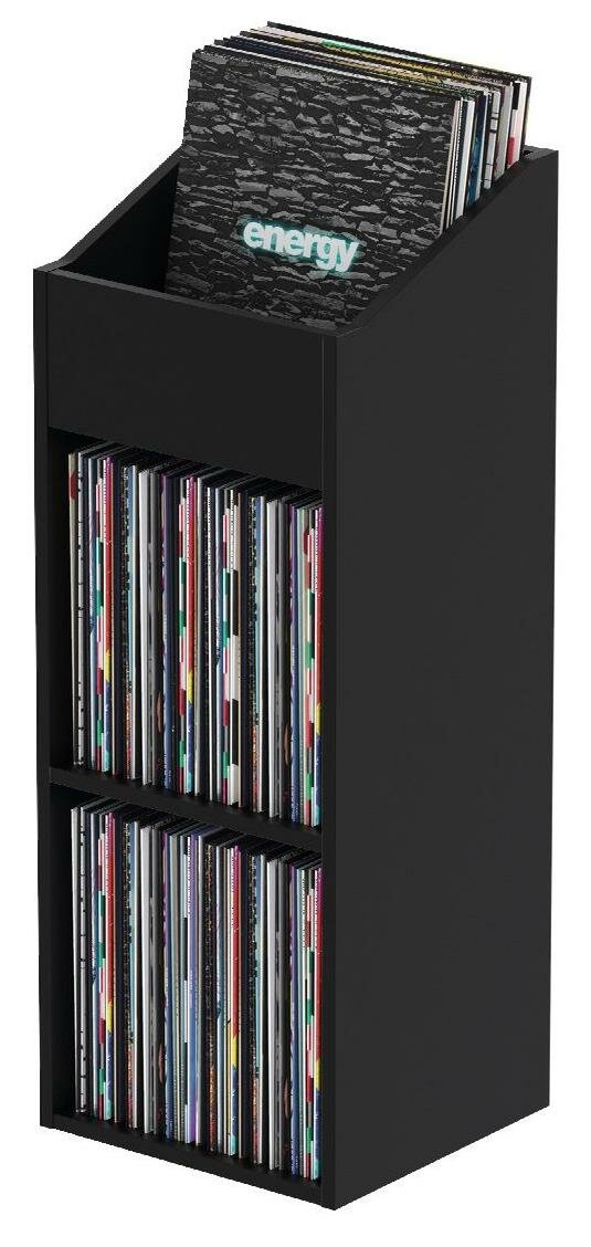 Glorious Record Rack 330 Black стойка для виниловых пластинок вместимость до 330 шт. Цвет чёрный