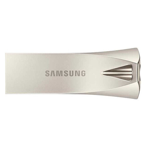 Флешка USB Samsung Bar Plus MUF-64BE3 64ГБ, USB3.1, серебристый