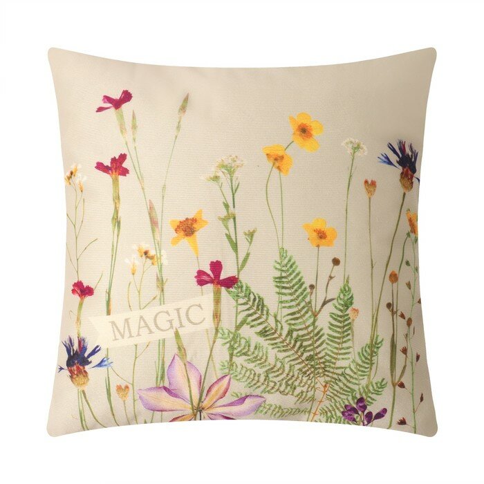 фото Этель Наволочка декоративная Этель"Magic" 40х40 см, полиэстер, велюр